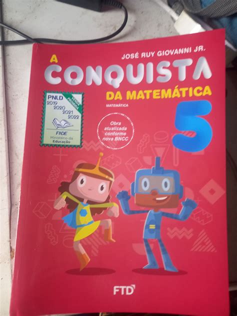 Livro A Conquista Da Matemática 5º Ano Jose Ruy Giovanni Livro Usado 85459628 Enjoei