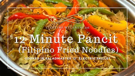 12 Minute Pancit Saladmaster Youtube