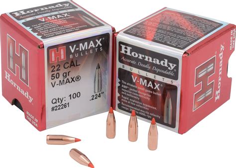 Murdoch S Hornady Cal Grain V Max Bullets