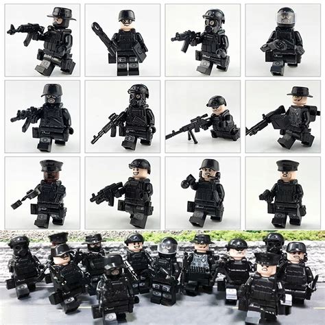 FIGURKI LUDZIKI LEGO POLICJA WOJSKO SWAT 12 SZT 9025550753