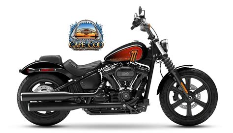 2023 Harley-Davidson® Street Bob® 114 Black | Cape Cod Harley-Davidson®