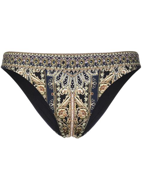 Camilla All Over Torero High Leg Bikini Bottoms Farfetch