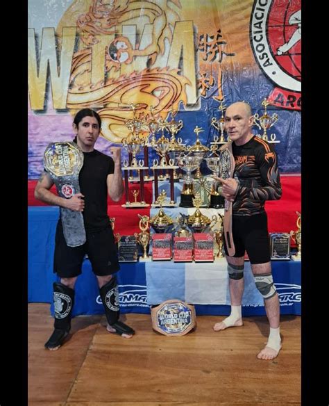 Cristian Corbera se consagró campeón de kickboxing en Buenos Aires