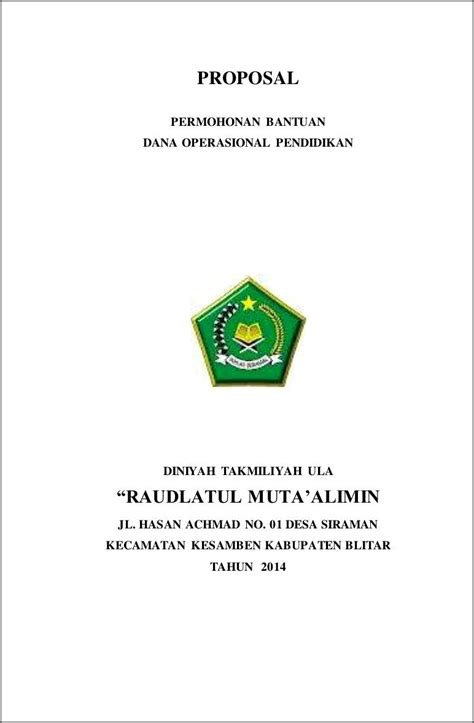 Contoh Surat Permohonan Iuran Warga Isra Mi Raj Surat Permohonan