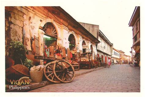 MY UNESCO WHS POSTCARDS COLLECTION: PHILIPPINES - Historic Town of Vigan