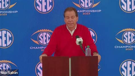 Saban S Pre Georgia Game Thoughts Rocketcitynow