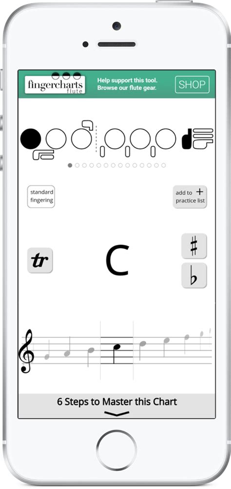 Flute Finger Chart All Notes Ponasa