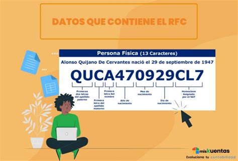 DATOS QUE CONTIENE EL RFC MisKuentas MisKuentas