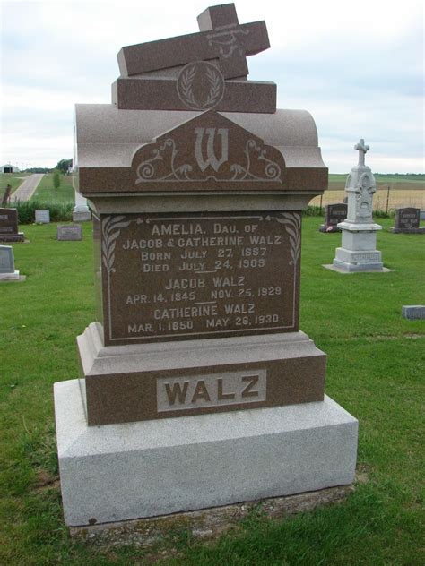 Catherine A Vogt Walz 1850 1930 Find A Grave Memorial