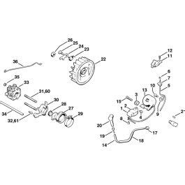 Ignition System Assembly For Stihl FS200 FS202 Clearing Saw L S Engineers