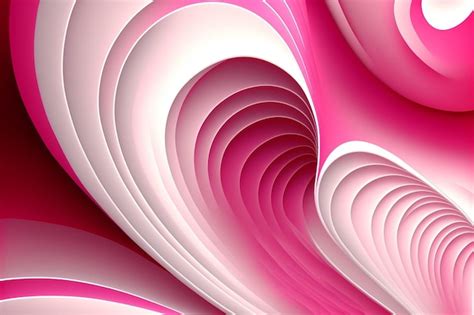 Premium Photo | Modern white and hot pink abstract background design