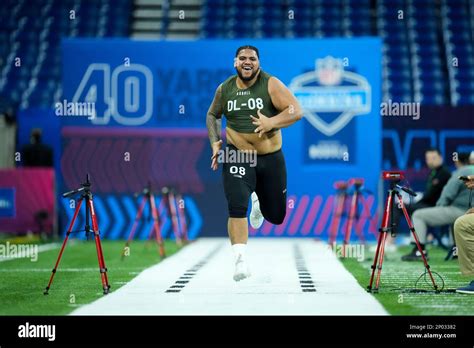 Baylor Defensive Lineman Siaki Ika Runs The Yard Dash At The Nfl