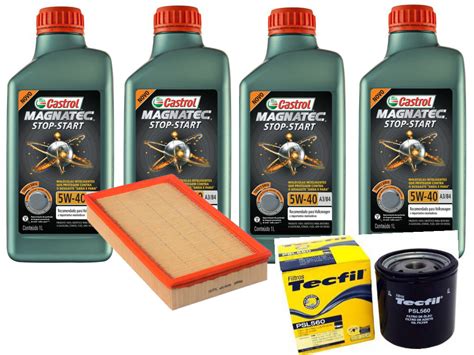 4 Lts Castrol 5w40 Original 502 Filtro Psl560 ArL6091 Magnatec