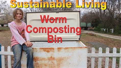 Make Your Own Worm Compost Bin YouTube