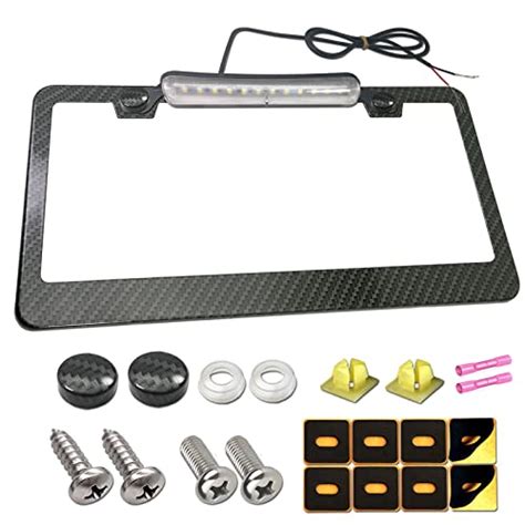 Best LED License Plate Light Frames To Buy