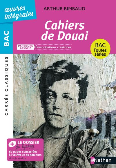 Cahiers de Douai de Rimbaud BAC Français 1re 2024 Parcours