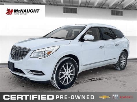 Certified Pre Owned 2017 Buick Enclave Leather 36l Awd Heated Seats