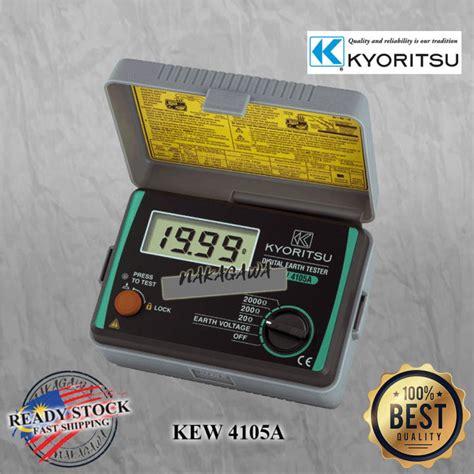 Digital Earth Tester Kyoritsu Kew A Lazada