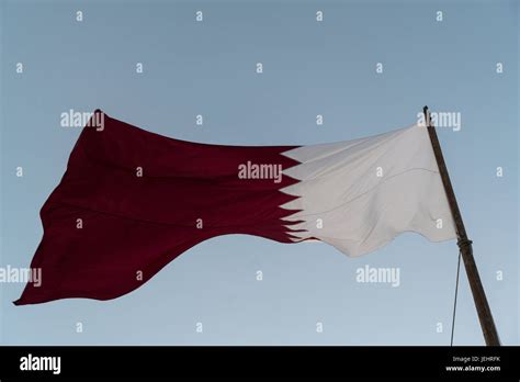 Doha Flagge Fotos Und Bildmaterial In Hoher Aufl Sung Alamy