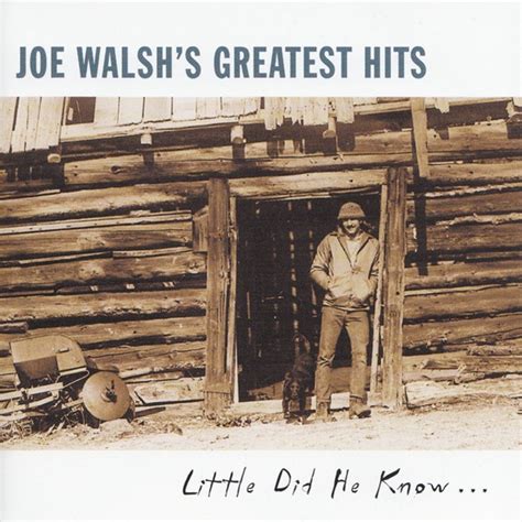 Joe Walsh – Joe Walsh's Greatest Hits: Little Did He Know... – CD ...