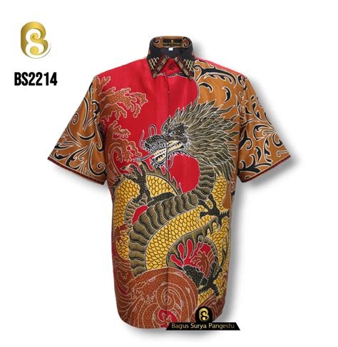 Batik Lengan Pendek BS2214 Bagus Surya Pangestu