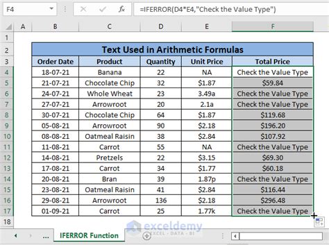 Value Error In Excel 7 Reasons With Solutions Exceldemy