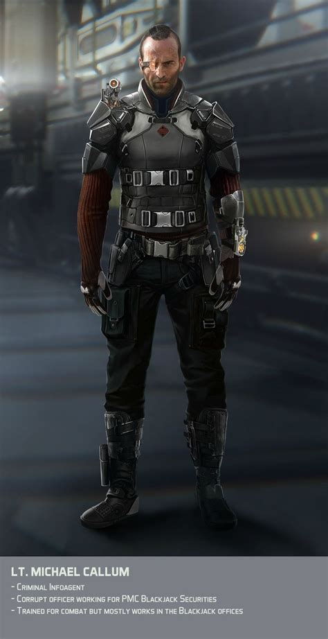 Star Citizen Character Concept Art Star Citizen Cyberpunk Character