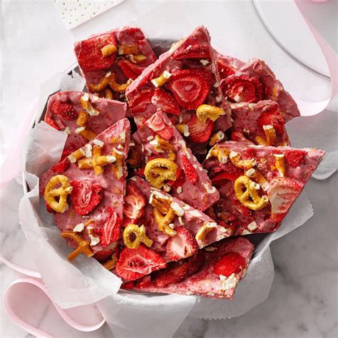 Pretzel Strawberry Bark Recipe How To Make It