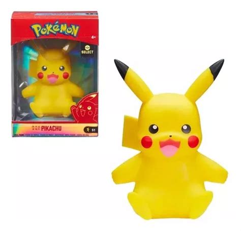 Boneco Pokémon Pikachu De Vinil Sunny 2649 Mebuscar Brasil