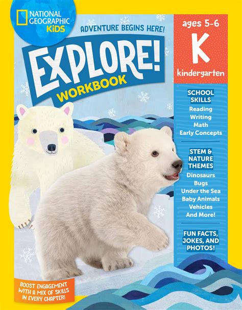National Geographic Kids Explore! Workbook Kindergarten by NATIONAL