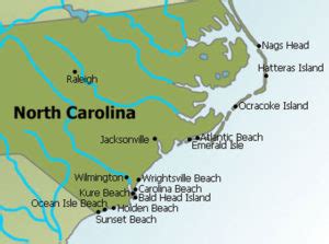 north-carolina-map-of-beaches-credit-nc-beach-map - Sandhills Sentinel