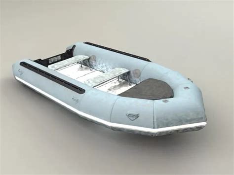 Zodiac Inflatable Boat Free 3d Model - .3ds - Open3dModel