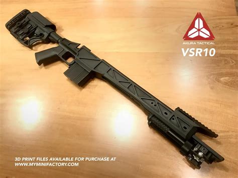 Custom Vsr10 Chassis Rairsoft3dprinting