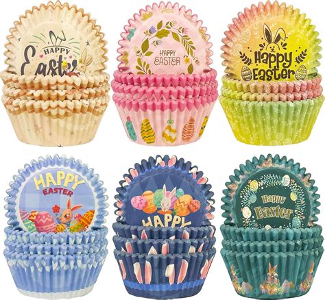 Amazon Qiqee Easter 300 Count Cupcake Liners Standard Cupcake Cups