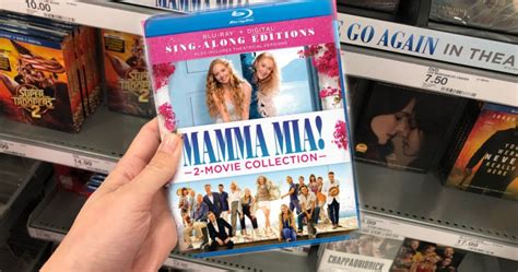 Mamma Mia 2 Movie Blu Ray Digital Collection Only 999 On Amazon