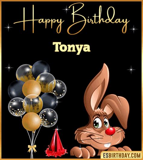 Happy Birthday Tonya GIF 🎂 Images Animated Wishes【28 GiFs】