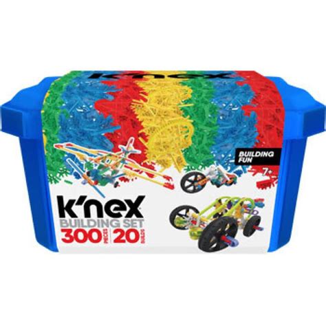 Knex Classics 300pc 20 Model Tub Set