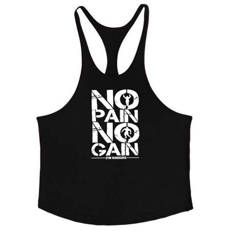 Bodybuilding Stringer Tank Tops Men Anime Funny Summer Tops No