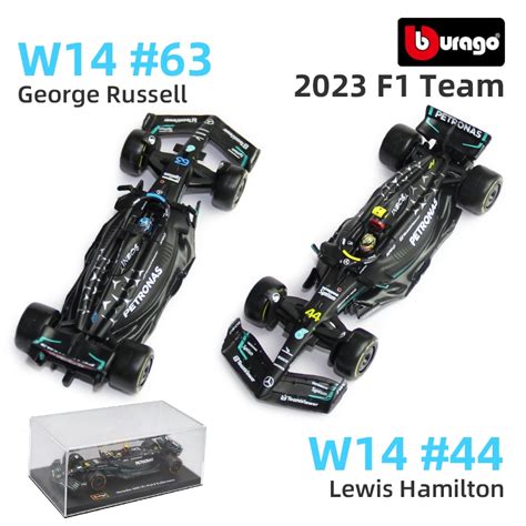 Bburago 1 43 Mercedes Amg F1 Team W14 2023 No 44 Lewis Hamilton 63