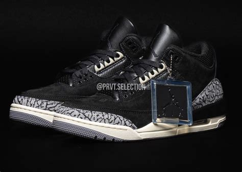 The Air Jordan 3 Off Noir Cement Releases December 7 Sneaker News