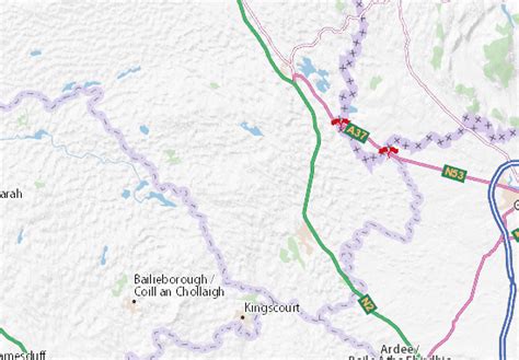 MICHELIN Ballybay map - ViaMichelin