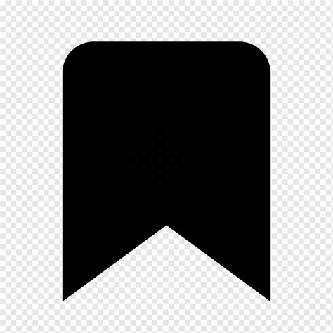 Bookmark Computer Icons Bookmark Angle Rectangle Black Png PNGWing