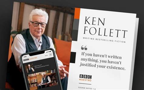 Ken Follett | Writing Bestselling Fiction | BBC Maestro