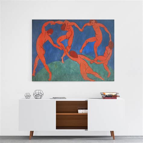 Arte La Danza Henri Matisse Canvas Art Print Decoración De Etsy