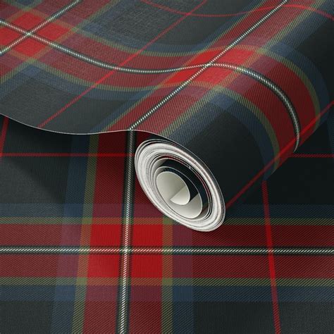 Jacobite Custom Tartan 6 6 Wallpaper Spoonflower