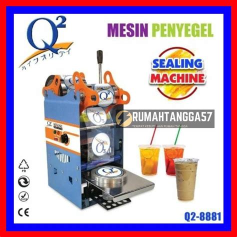 Jual Cup Sealer Q Sealing Machime Mesin Segel Press Kemasan Gelas