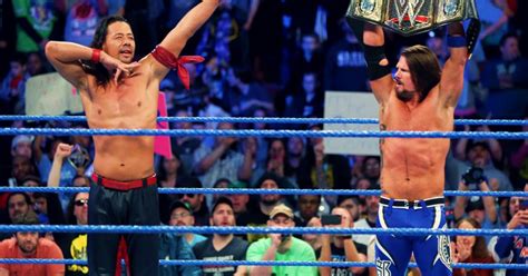 Wwe Super Star Aj Styles Vs Shinsuke Nakamura Wrestlemania Rematch