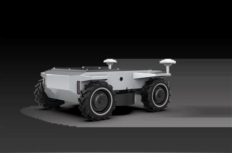 Outdoor Large Payload Ugv Mobile Robot Car With Ackermann Steering