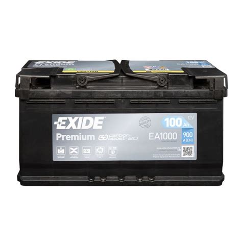 Exide Premium CARBON BOOST 2 0 EA1000 Autobatterie 12V 100Ah