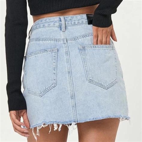 Glassons Denim Skirt Never Worn Perfect Condition Depop